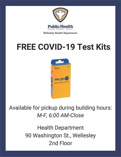 free test kits at the health department