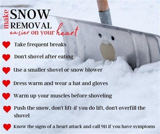 heart safe shoveing