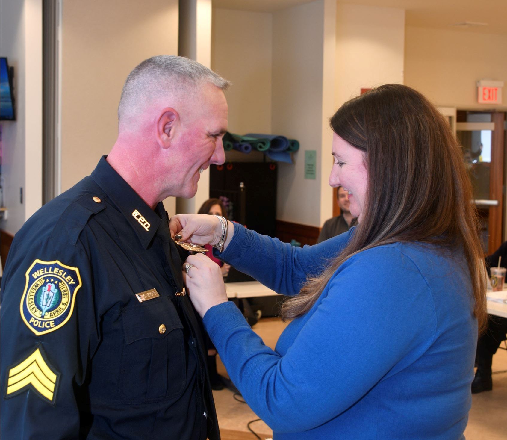 Sergeant Brian Shore promoted to Sergeant.