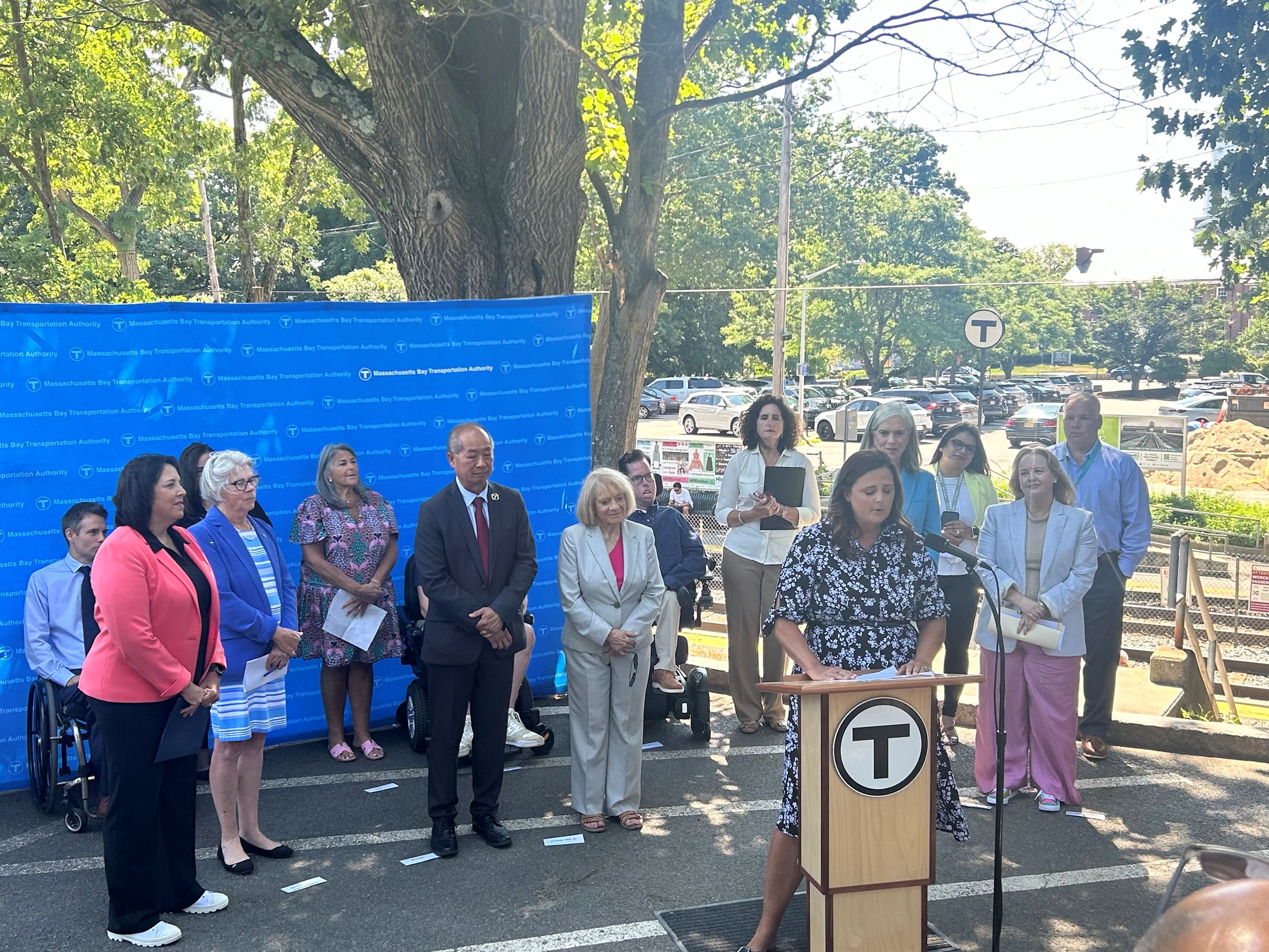 MBTA_ADA funding celebration officials