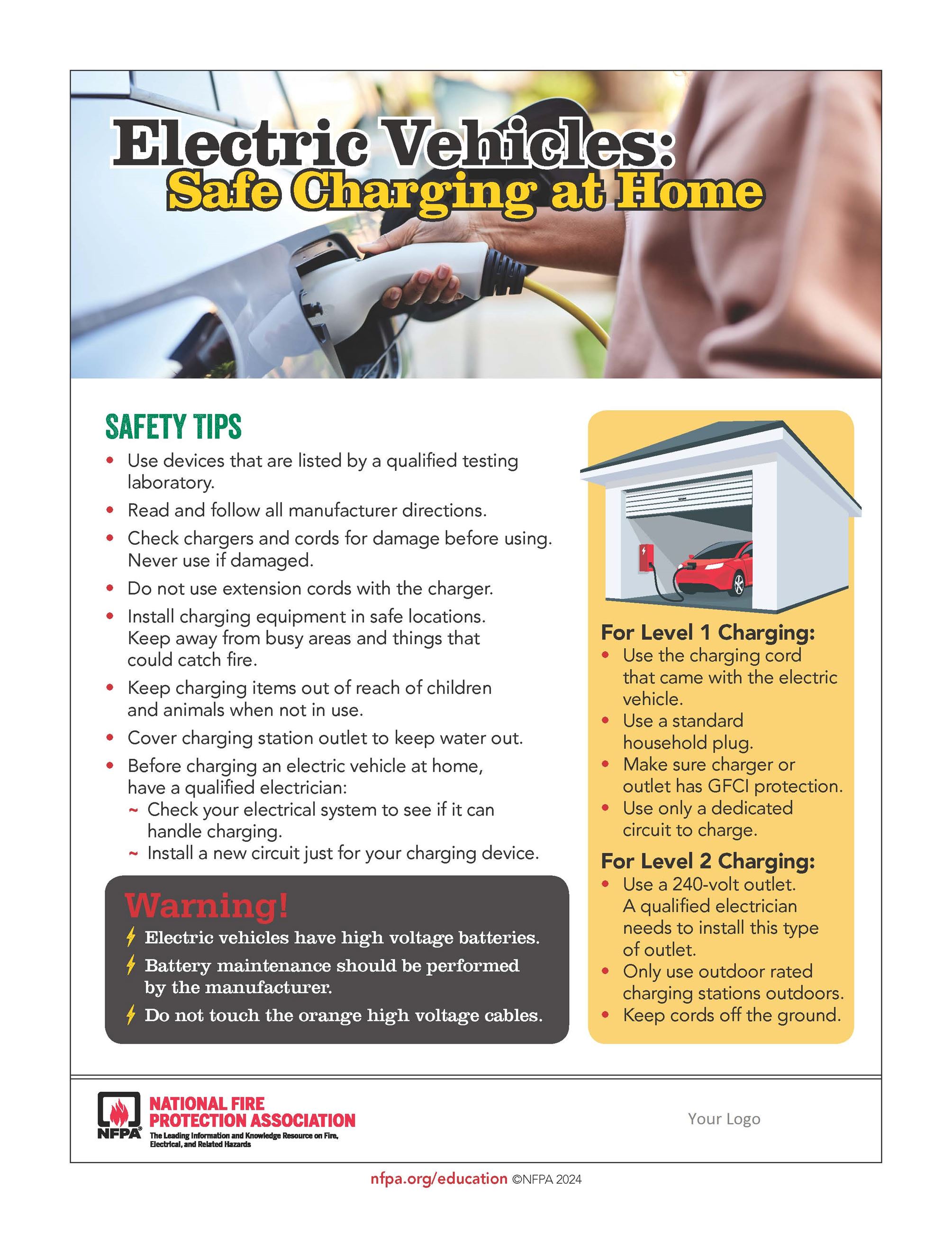 EV Safe Charging at Home Tips