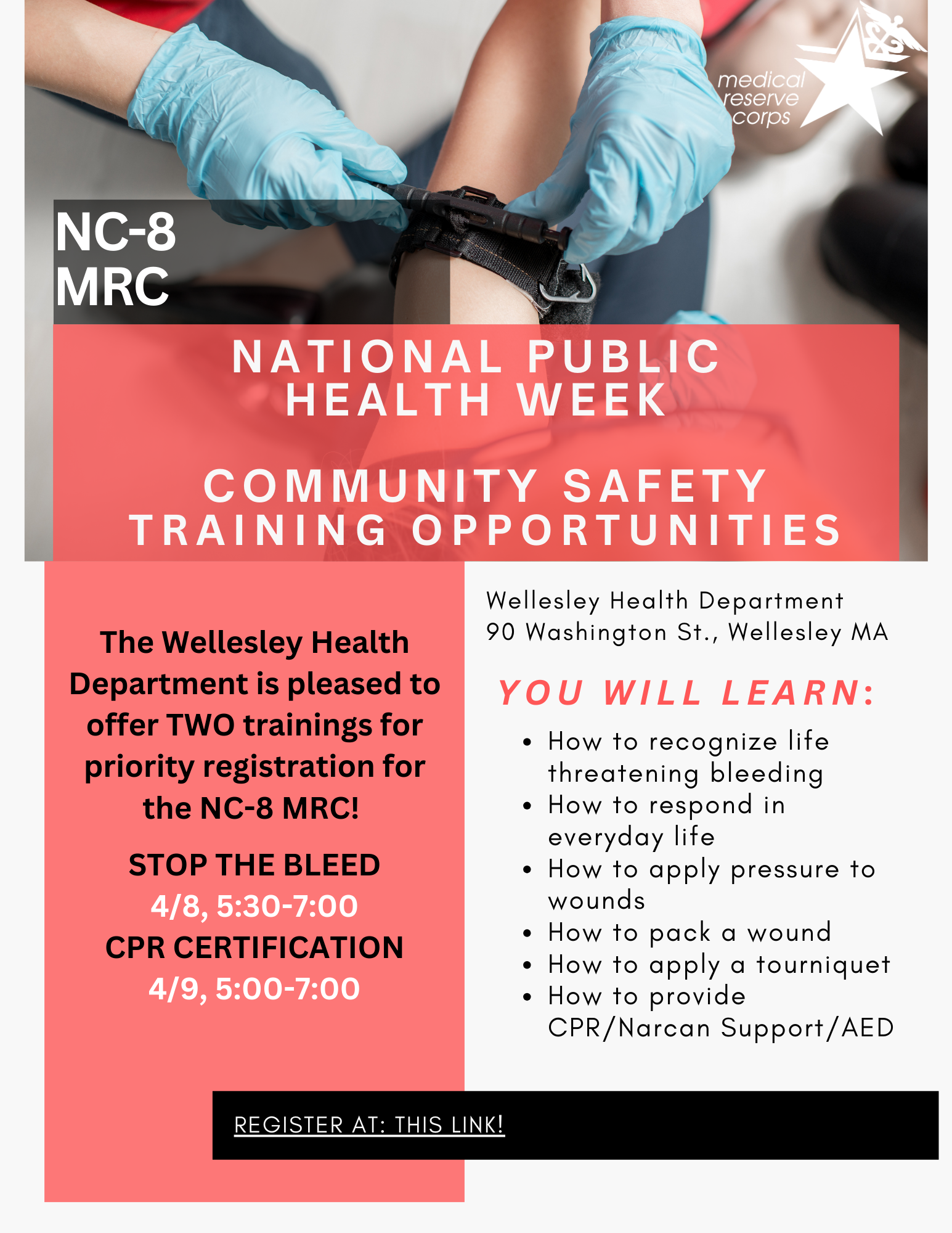 NC-8 MRC STB Training Flyer - Jhana Version